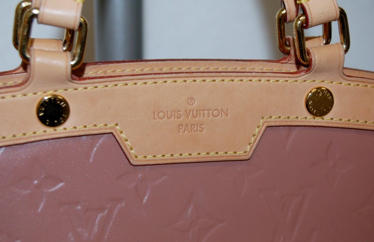 Louis Vuitton Monogram Vernis Brea GM Rose Velours