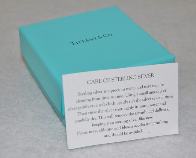 How to clean on sale tiffany sterling silver