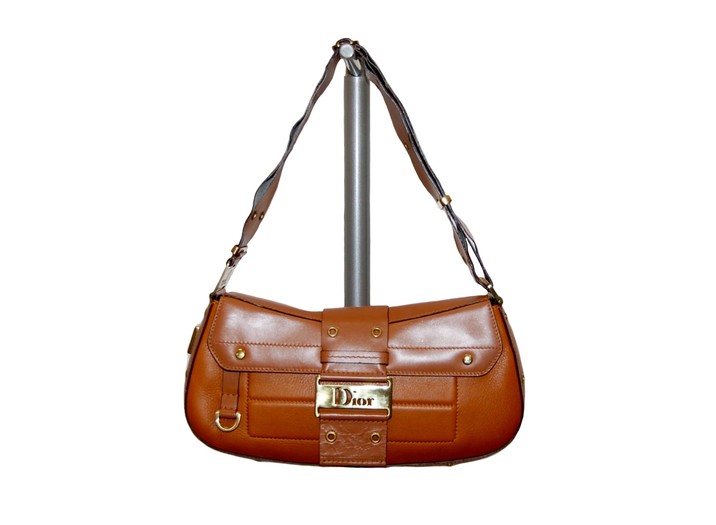 Christian Dior Diorissimo Street Chic Columbus Avenue Bag - Gold Shoulder  Bags, Handbags - CHR365566