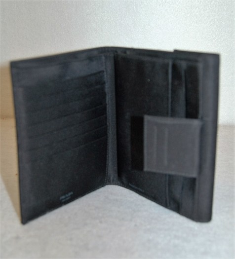 Prada Unisex Nylon Bifold Velcro Wallet