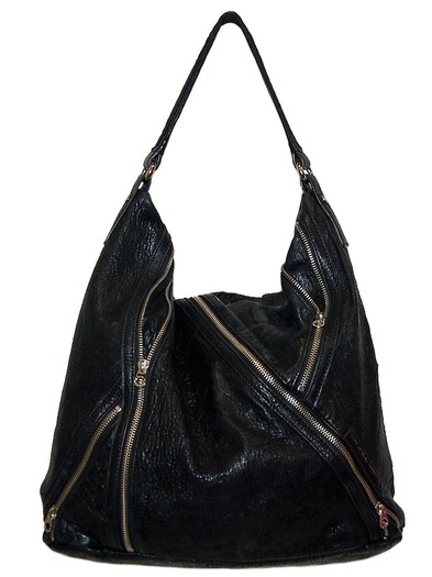 Marc Jacobs Pebbled leather store modern hobo with a zip flap