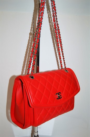 CHANEL Lambskin Quilted Large Geometric Flap Bag