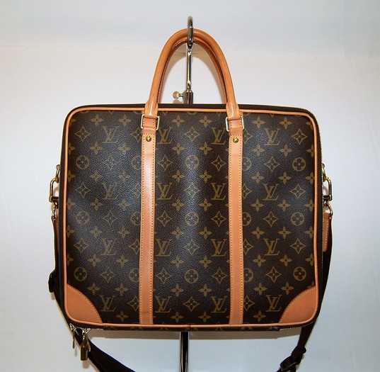 Louis Vuitton Soft Briefcase in Monogram Canvas, 2000 for sale at