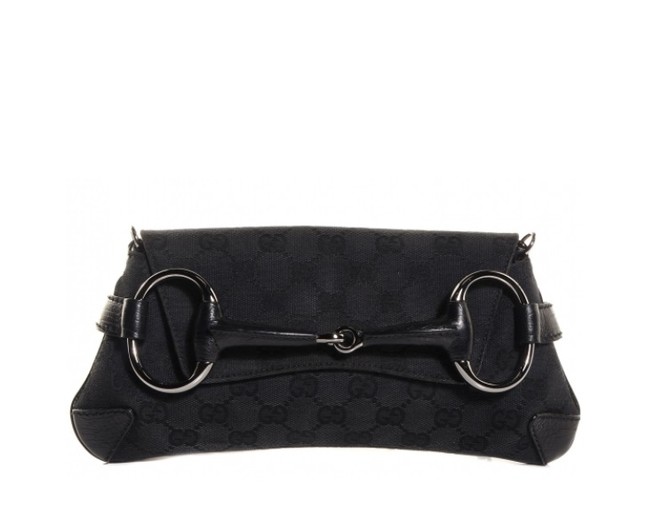 Gucci Horsebit Chain Strap Clutch