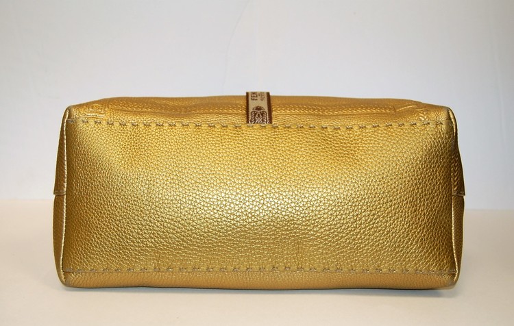 Fendi Selleria Card Holder Etoupe - Vintage Lux