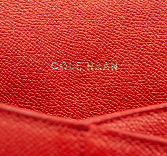 Cole haan red tote hot sale