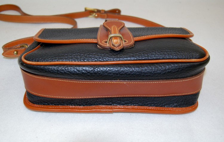 dooney and bourke two tone leather