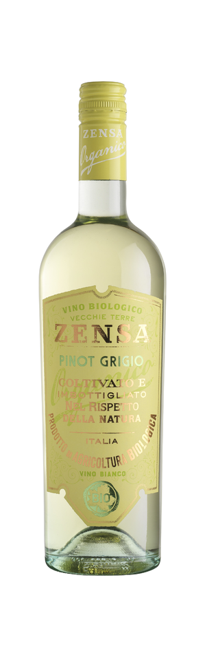 NEW - ZENSA ORGANIC PINOT GRIGIO 2022 • 100% Pinot Grigio