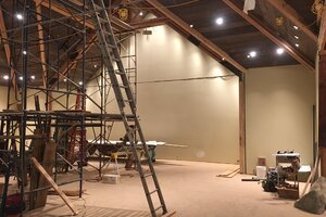 Indoor Mountain Build Installation