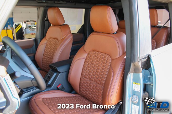 2023 Ford Bronco Leather Interior