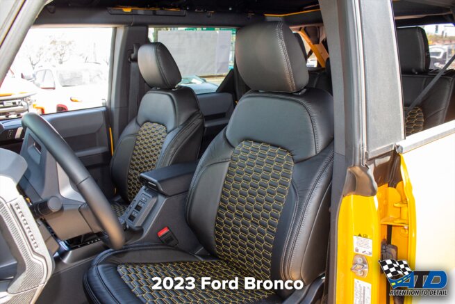 2023 Ford Bronco Leather Interior