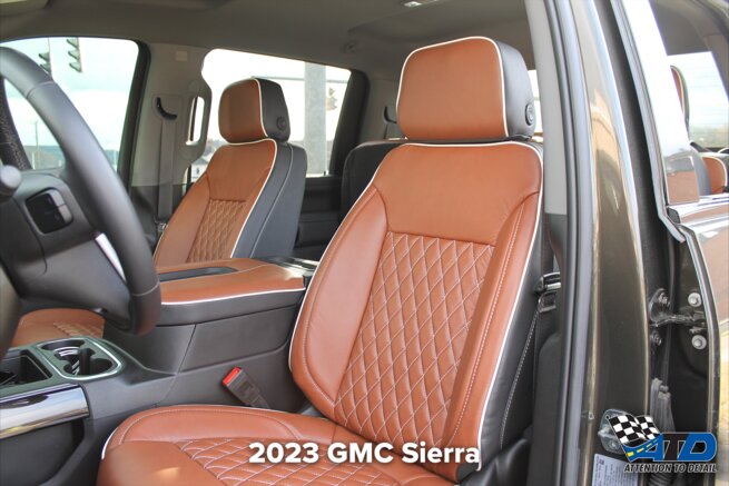 2023 GMC Sierra Leather Interior