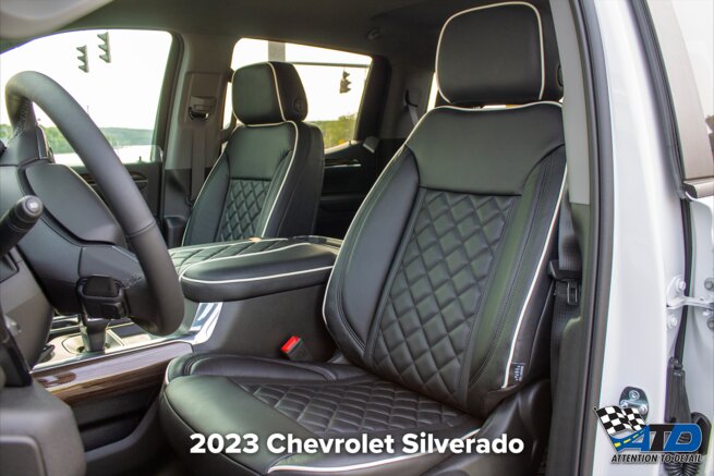 2023 Silverado Leather Interior