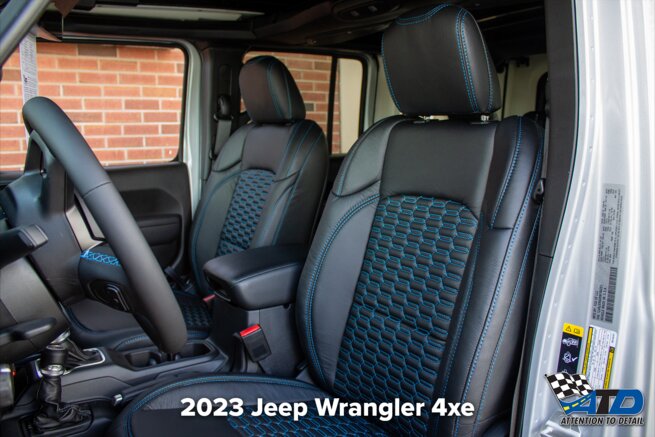 2023 Jeep Wrangler 4xe Leather Interior