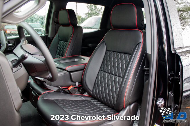 2023 Silverado Leather Interior