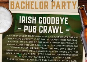 Bachelor party bus transportation on long island 