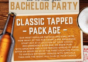 bar crawl bachelor party on long island