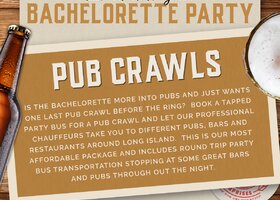 Bachelorette party bus transportation on long island 