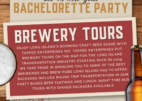 Bachelorette party bus transportation on long island 