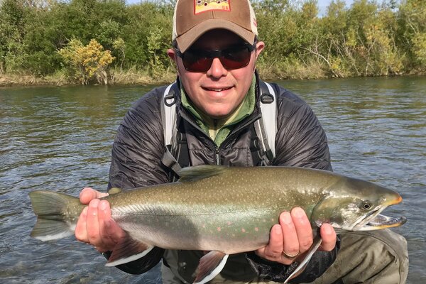Arctic Char reproduction fish mount
