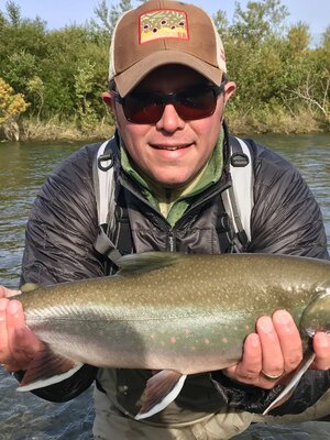 Arctic Char reproduction fish mount