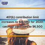 IRS Announces 2020 Pension Plan Limitations
