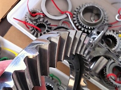 There are many moving parts in a trans-axle. NEGP finishes them all