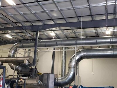 Food Processing Dryer Custom Ventilation Projects.