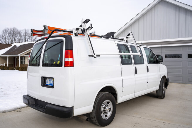 Adrian Steel ProLift Ladder Rack