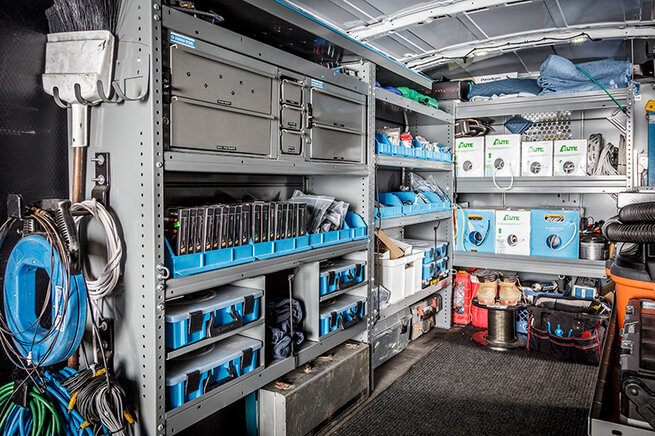 Cable Van Equipment