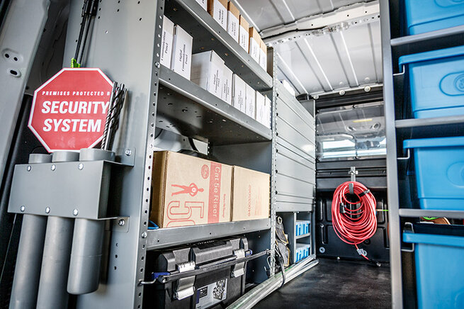 Security Company Van Equipment