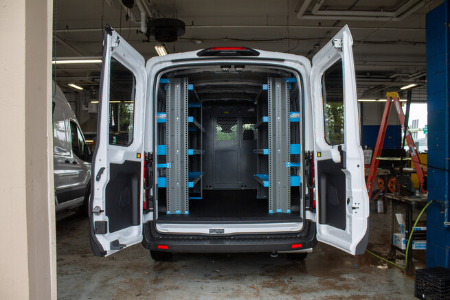 16" Deep Van Shelving