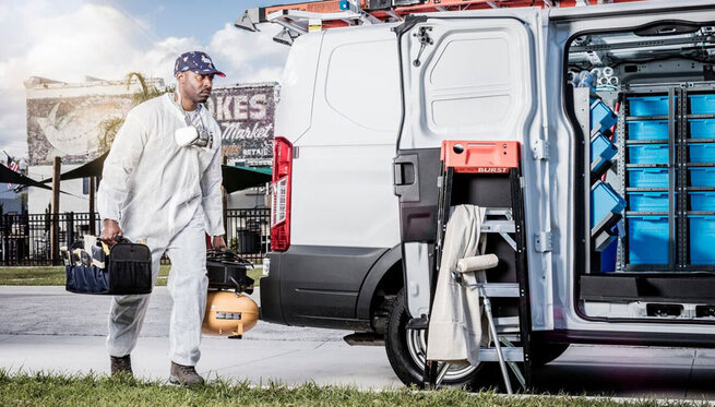 Painter Van Equipment