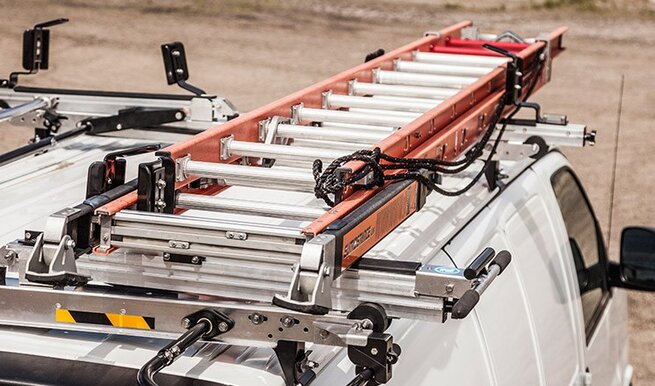 Adrian Steel Drop Down Ladder Rack