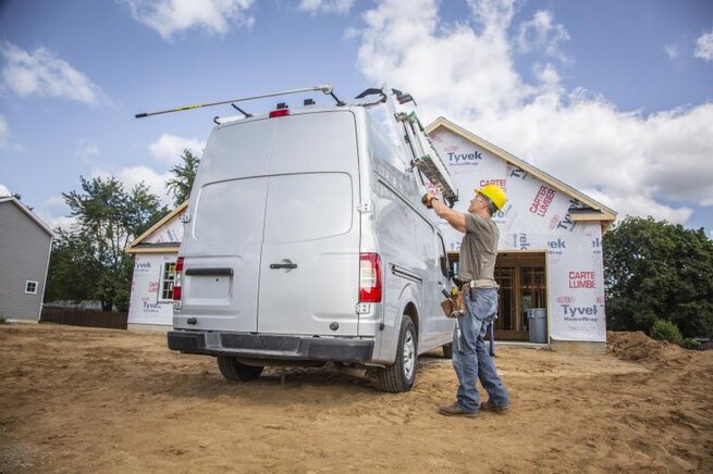 Adrian Steel Drop Down Ladder Rack