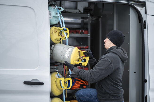 EZLoad Tank Storage