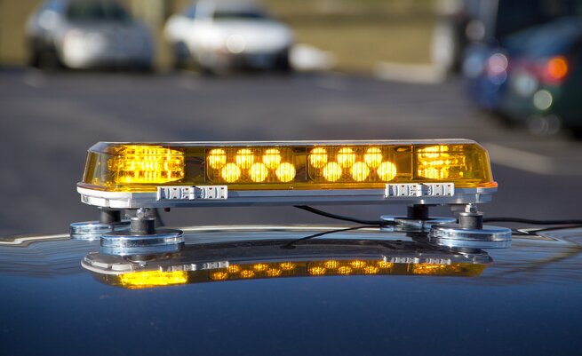 Whelen Amber Lights Lightbar