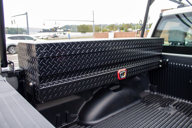 WEATHER GUARD Lo-Side Toolboxes on a Ford F-150