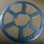 3/8" Aluminum Machined - 30" Diameter Projects.